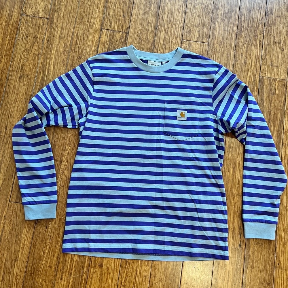 Men’s CARHARTT WIP SCOTTY  T-SHIRT Medium NEW Rasmic Long Sleeve